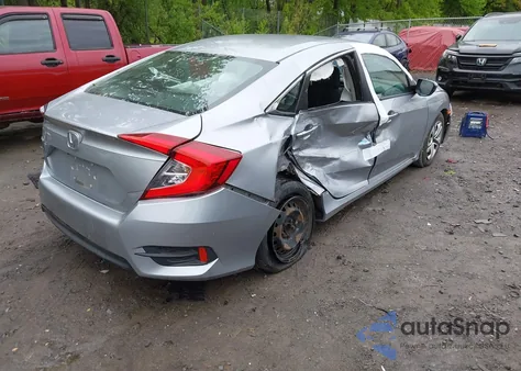 2017 Honda Civic Lx из США, поврежденный, VIN 19XFC2F5XHE226436